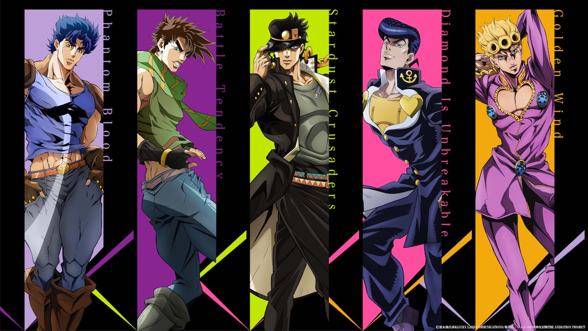 アニメ ジョジョ 歴代主人公キャスト集結のイベントを配信 早期特典にアフタートーク 動画あり コミックナタリー